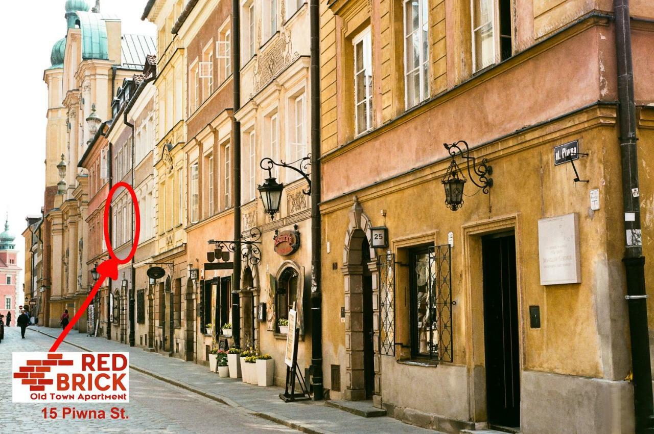 Red Brick Old Town Apartment Warszawa Eksteriør bilde